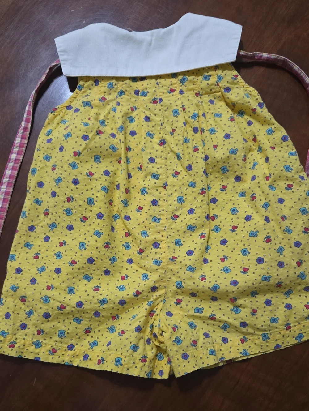 Vintage Rainbow Tag Gymboree Yellow Romper Xs